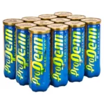 Pro Penn Marathon Holiday Pack Extra Duty Tennis Balls 12 Cans Yellow with High Durability for Competitive Play