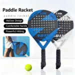 Padel racket Paddle racket 100% carbon EVA elastic memory foam core Lightweight thick tennis racket Carbon fiber padel racket