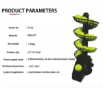 This tennis throwing machine can hold 28 balls. Tennis serve machine equipped with 18650 lithium battery for 10 hours - Image 6