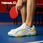 TIBHAR table tennis sports shoes for men and women, new anti slip and wear-resistant training shoes, competition specific shoes - Image 5