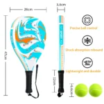 2025 New High Quality Professional Padel Tennis Rackets Soft Face Carbon Fiber Light weight Fashionable EVA Sports Racquet - Image 5