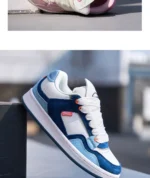 Summer Tennis Casual Mesh Shoes Breathable Hollow-Core Training Fitness Platform Soft-Sole Running Shoes Lightweight FootwearSum