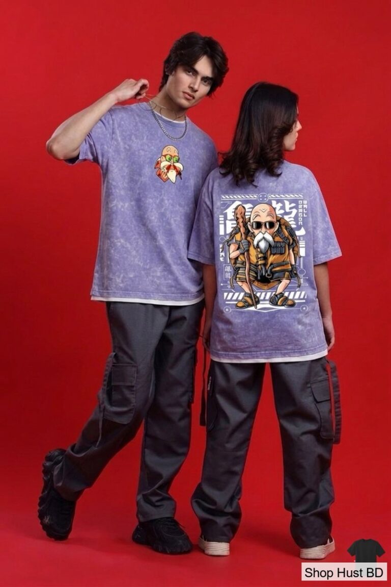 ACID WASH DROP SHOULDER T-SHIRT