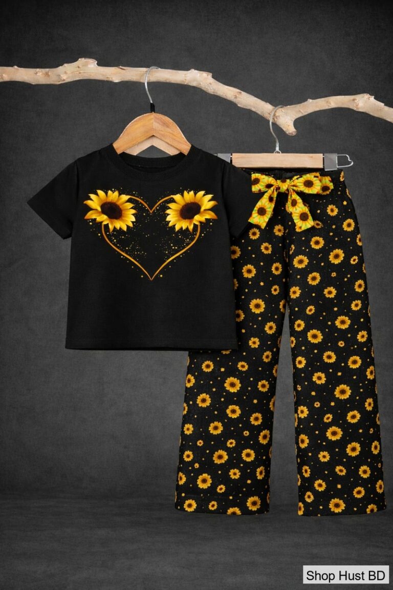 Half Sleeve T-shirt and Pant Set