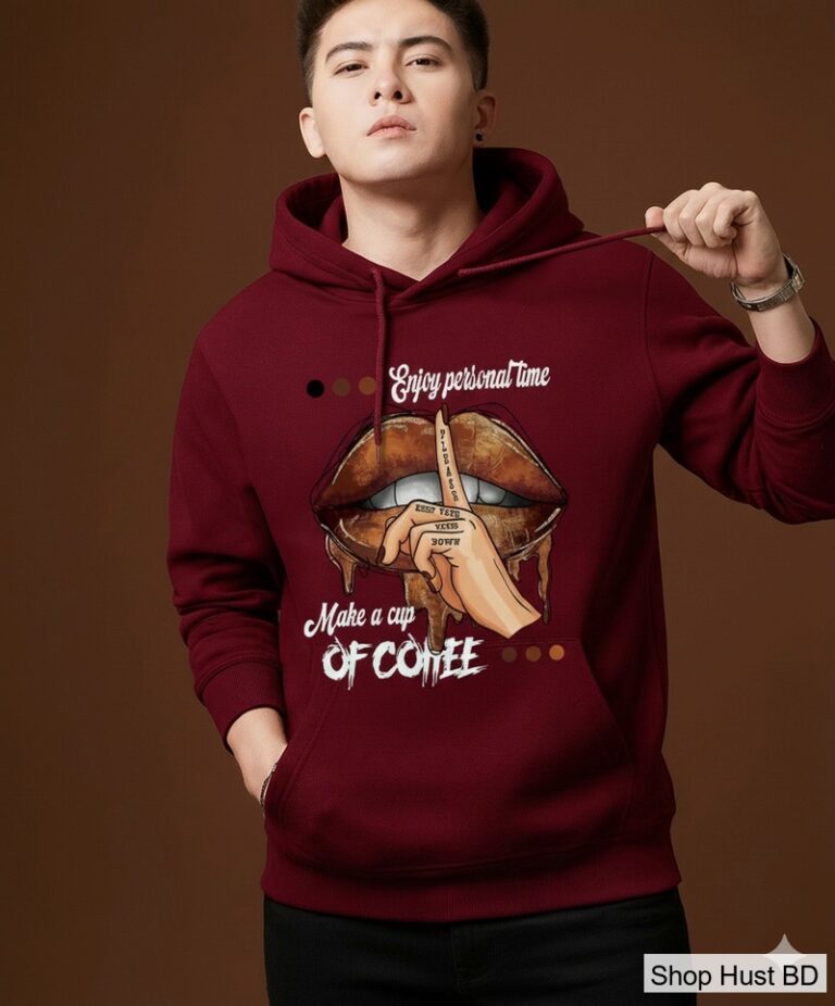 Drop Shoulder Hoodie for Men and Women